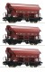 76179 Roco Set of 3 hopper cars
